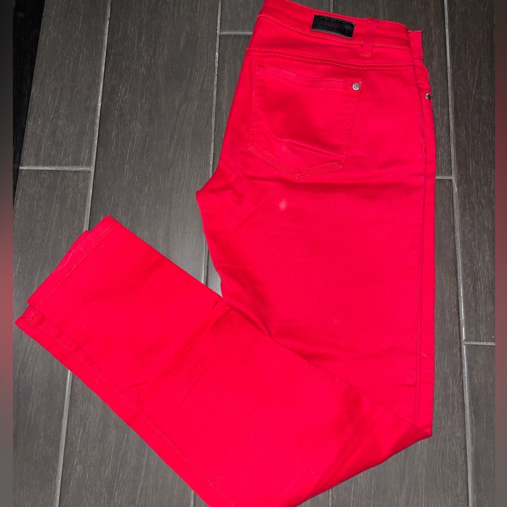 Tango Red - Celebrity Pink Skinny Jeans - Size 9